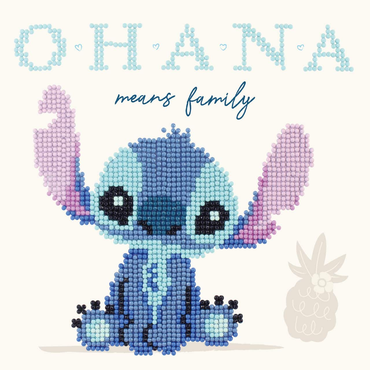 Camelot® Dots Lilo & Stitch Ohana Diamond Painting Kit